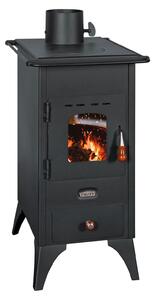 PRITY MINI SP kompaktnÃ krbová kamna na dÅ™evo, 5,2 kW, tÅ™Ãda A, Äerná