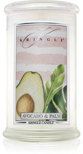Kringle Candle Avocado & Palm vonná svíčka 624 g