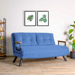 Atelier del Sofa 2-místná pohovka Sando 2-Seater - Blue, Modrá
