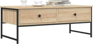 VidaXL Konferenční stolek 101 x 49 x 39,5 cm kompozitní dřevo [837739] Barva: dub sonoma