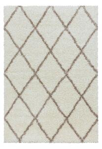 Kusový koberec Alvor Shaggy 3401 cream 280x370 cm