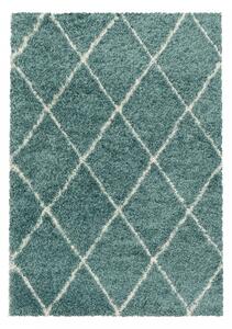 Kusový koberec Alvor Shaggy 3401 blue 80x250 cm