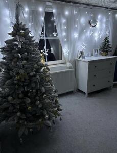 LIVERO Umělý vánoční stromek - Smrk skandinávský - zasněžený - 120 cm