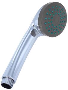 Ibenzoa® Jednofunkční sprchová hlavice s chromovaným povrchem – snadno ovladatelná, univerzálně kompatibilní s hadicemi, rozměry: 18,5 cm, průměr hlavice: 6,5 cm, materiál: polypropylen