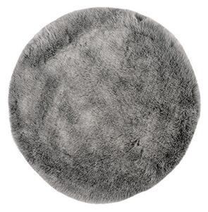 Kusový koberec Samba 495 Silver kruh 80x80 cm