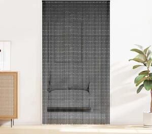 VidaXL Dveřní závěs proti hmyzu, , bambus, 120x220 cm [43724] Barva: Tmavě šedá