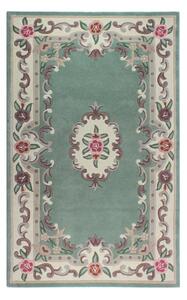 Ručně všívaný kusový koberec Lotus premium Green 150x240 cm