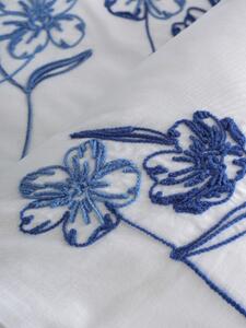 Ložní prádlo 200 x 220 cm Ontello (bílé + modré). 1086713