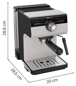 Krups - Pákový kávovar na dva hrnky AUTHENTIC 1450W/230V šedá