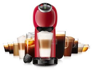Krups - Kávovar na kapsle NESCAFÉ DOLCE GUSTO GENIO S PLUS 1500W červená