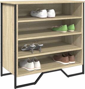 VidaXL Botník 80 x 38 x 78 cm kompozitní dřevo [848652] Barva: dub sonoma