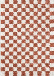 Krémový/v terakotové barvě koberec 160x230 cm Grida – ESTE