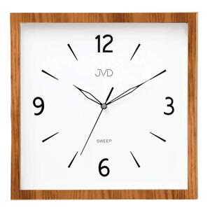 JVD Nástěnné netikající tiché hodiny JVD NS24020/11 (hodiny s plynulým tichým chodem)