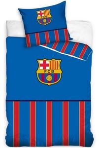 Oboustranné ložní povlečení FC Barcelona - 100% bavlna Renforcé - 70 x 90 cm + 140 x 200 cm