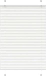 VidaXL Plisovaná roleta 90x100 cm Šířka látky 89,4 cm [4015175] Barva: Bílá