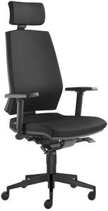 LD Seating Kancelářská židle STREAM 280-SYS s PDH, černá skladová