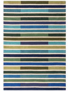 Ručně všívaný kusový koberec Illusion Piano Green/Multi 120x170 cm