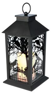 Halloweenská LED lucerna (bílá) (100413862002)