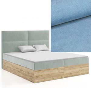 Kontinentální Boxspring postel NAOMI 120x200 výběr z barev KRONOS_31
