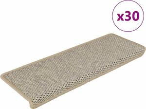 VidaXL Samolepicí rohože na schody -Look 30 ks 65x21x4cm [3365889] Barva: světle zelená