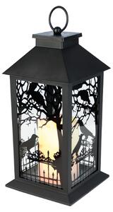 Halloweenská LED lucerna (bílá) (100413862002)