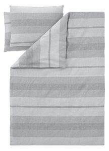 Livarno® Ložní povlečení Renforcé, 200 x 220 cm, 70 x 90 cm (bílá/šedá) (100411474002)