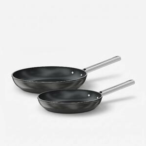 Fabini Sada pánví Meda 5.0 Standard, ø 24 cm + ø 28 cm, 2 díly - Nepřilnavé pánve s keramickým povrchem, černé