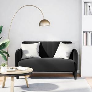 VidaXL Loveseat Sofa 109 cm samet [4100588] Barva: Černá