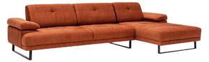 Rohová pohovka Mustang Small Right Orange