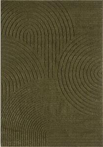 Tmavě zelený koberec 120x170 cm Whirl – ESTE