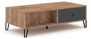 Vivaldi Konferenční stolek Bilbao 110 cm cm dub Craft Tobacco/grafit