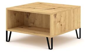 Vivaldi Konferenční stolek Bilbao 60 cm dub artisan/bílý