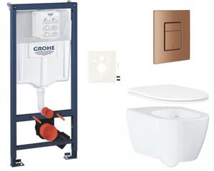 Závěsný WC set do lehkých stěn / předstěnová montáž GROHE Essence SIKOGRSESSCDL0