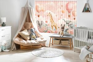 Fotožaluzie - Růžový safari sen Látka: Klasická