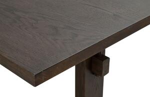 Hnědý dubový jídelní stůl ROWICO WESTVILLE 240 x 95 cm