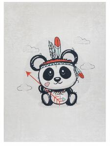 Dětský kusový koberec Bambino 1129 Panda cream 160x220 cm