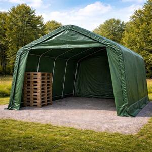 Plachtová hala 3,3×4,8 m (16 m²) – PVC 550 g/m²