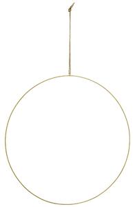 Závěsný kruh na dekorování Antique brass 60 cm