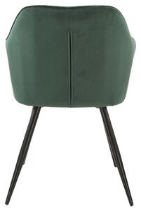 Jídelní židle JUSTINA zelená