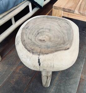 Hitra Dřevěná stolička/stolek masivní