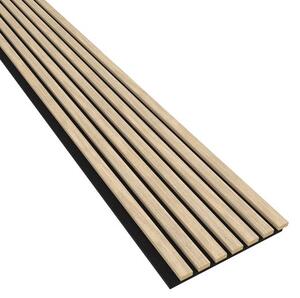Akustický panel Oak greige 28,5x275 cm lamely na filcu