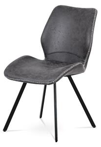 Jídelní židle v šedé látce vintage HC-440 GREY3