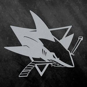DUBLEZ | Logo na zeď - San Jose Sharks
