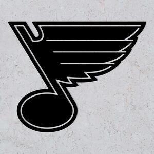 DUBLEZ | Hokejové logo ze dřeva - St. Louis Blues