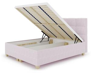 Moderní postel Irsko 180x200, růžová