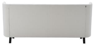 Krémově bílá dvoumístná rozkládací pohovka Softline Jason 213 cm
