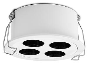 ACB Iluminacion Zapuštěné LED bodové svítidlo INVISIBLE, ⌀ 85 mm, 9W, CRI90 Barva: Bílá, Stmívání: ON/OFF