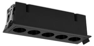 ACB Iluminacion Zapuštěné LED bodové svítidlo INVISIBLE, š. 147 mm, 12W, CRI90, UGR