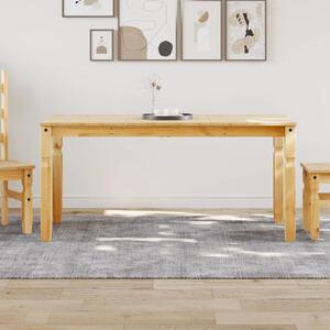 VidaXL Jídelní stůl Corona 160 x 80 x 75 cm masivní borové dřevo [4005717] Barva: Hnědá