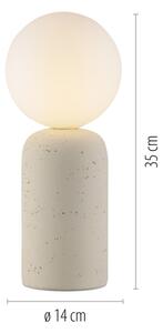 Schöner Wohnen 12543-42 - Stolní lampa TRAVENTA 1xG9/10W/230V beton